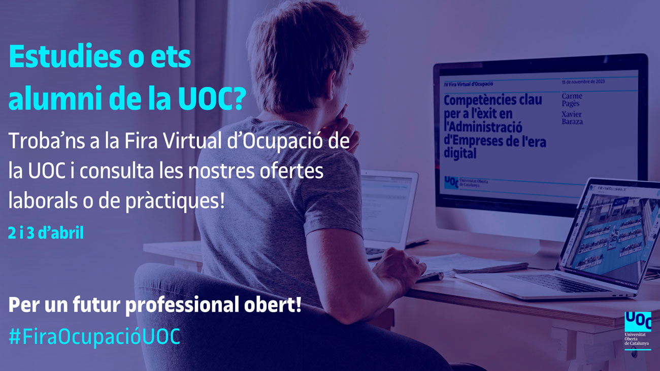 V Fira Virtual Ocupacio UOC - Fundació Hospitàlaries Barcelona